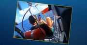 Atak rekina na Bahamach. Dramatyczne wideo z helikoptera