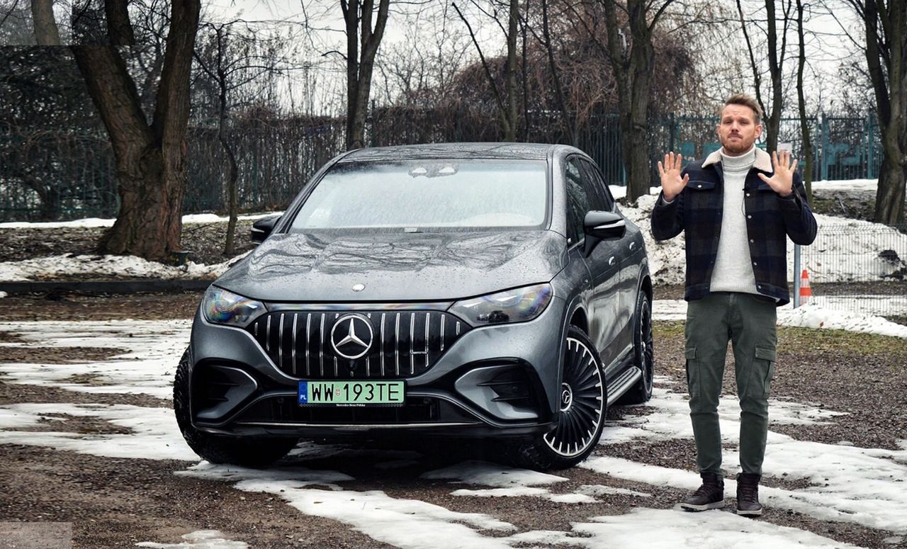 Test wideo: Mercedes-AMG EQE SUV 43 - życie z elektrykiem w zimie? Dziękuję, postoję...