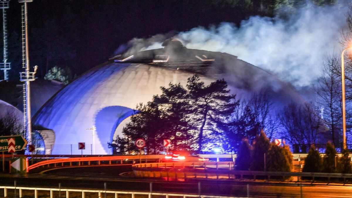 Pożar jednej z kopuł w Alvernia Planet
