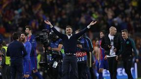 Enrique szalał z nerwów, Emery załamany. Ogromne emocje trenerów podczas hitu LM