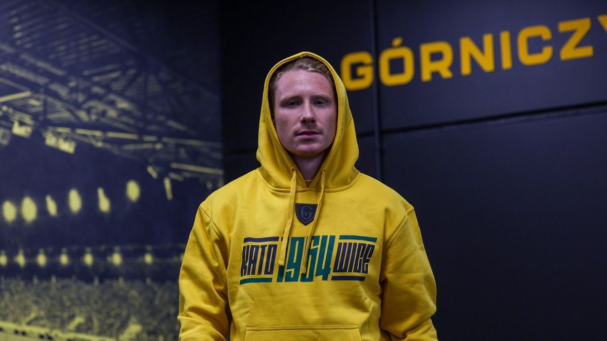Materiały prasowe / GKS Katowice / Na zdjęciu: Marcel Wędrychowski przeszedł do GKS-u Katowice