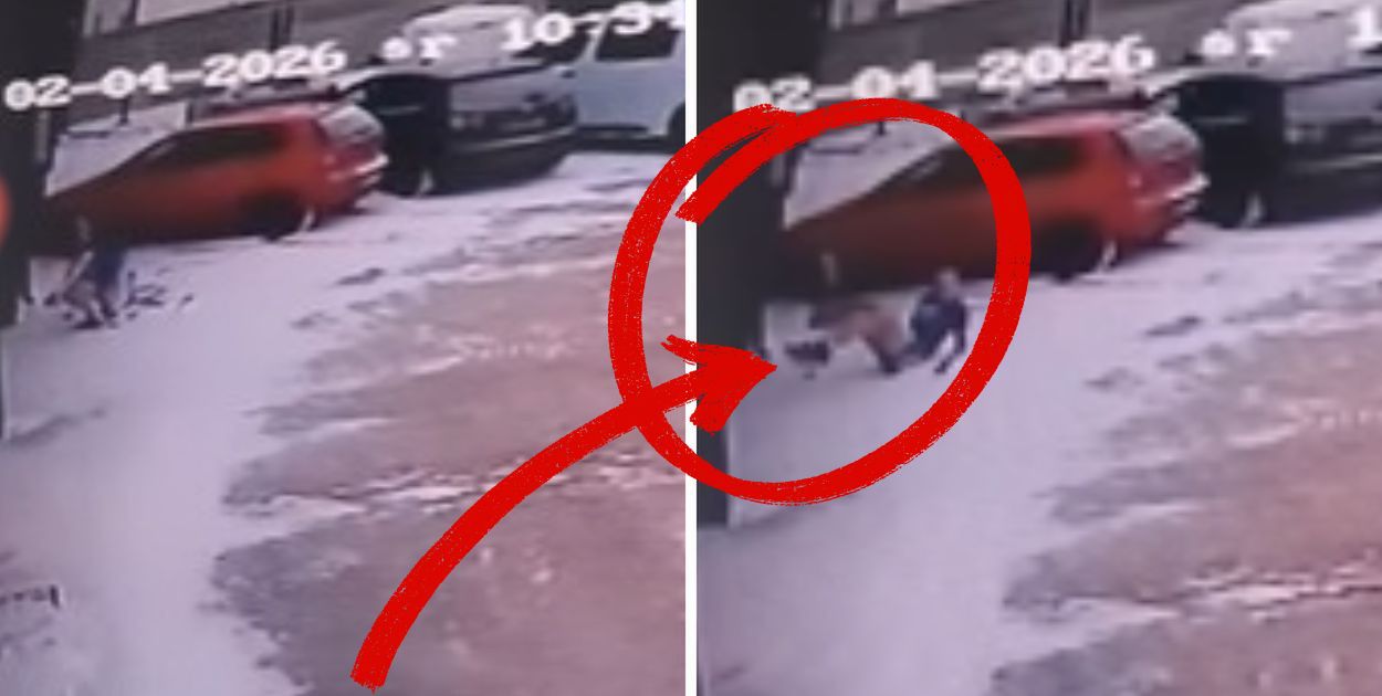 Strażak tak spieszył się na akcje, że uderzył w elewacje i w samej bieliźnie przewrócił się na lodzie. Po czym pobiegł na interwencję!