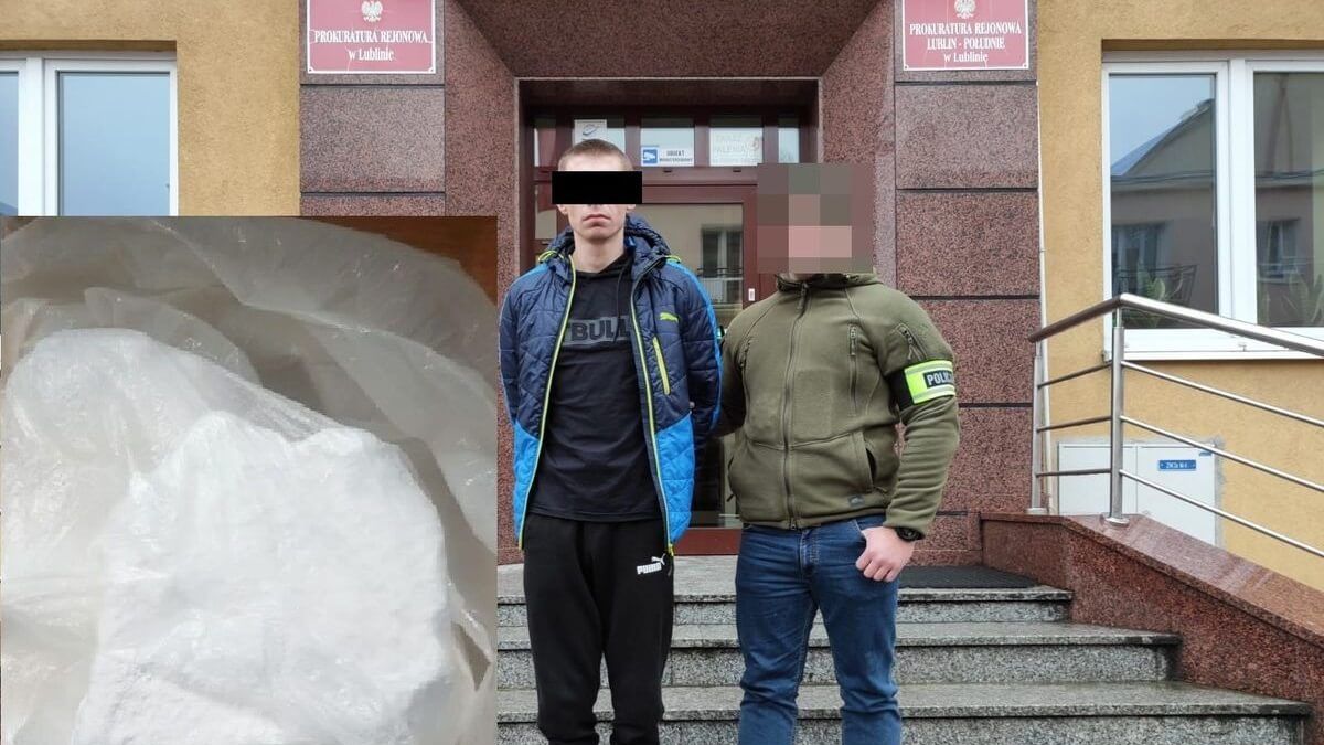 Zatrzymanie dilera z Lublina