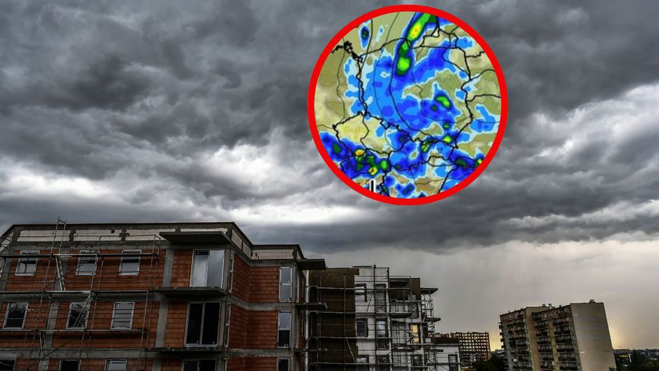 Pogoda w wybory nie będzie rozpieszczać. Wszędzie deszcz