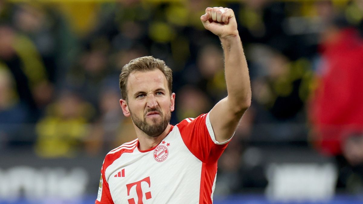 Harry Kane w barwach Bayernu Monachium