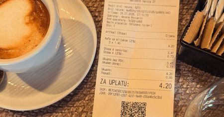 Polka zamówiła w Czarnogórze trzy kawy. Drwi: "paragon grozy"