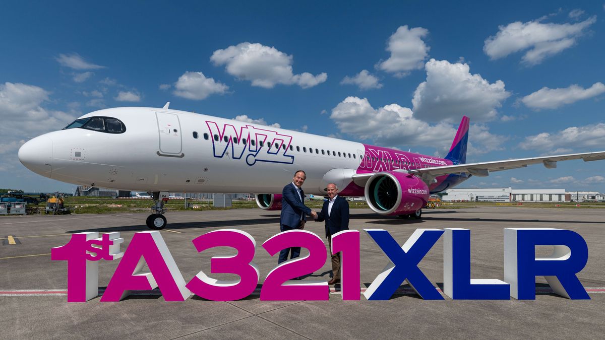Pierwszy Airbus A321XLR dołączył do floty Wizz Aira