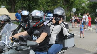 Rozpoczęcie sezonu motocyklowego w Wągrowcu. Na uczestników czekały koncerty, konkursy i strefa gastronomiczna