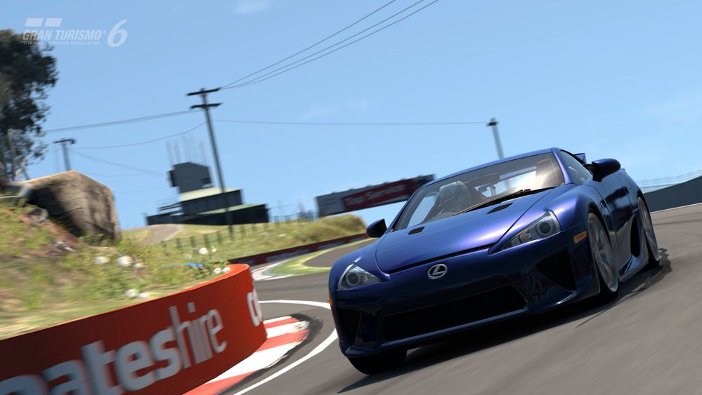 Tak Mount Panorama wygląda w Gran Turismo 6. A tak w rzeczywistości