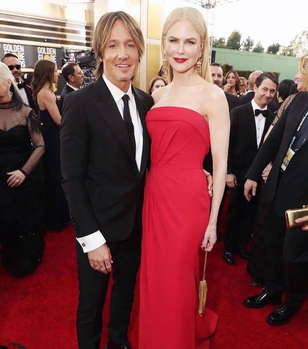 Nicole Kidman i Keith Urban - Złote Globy 2020