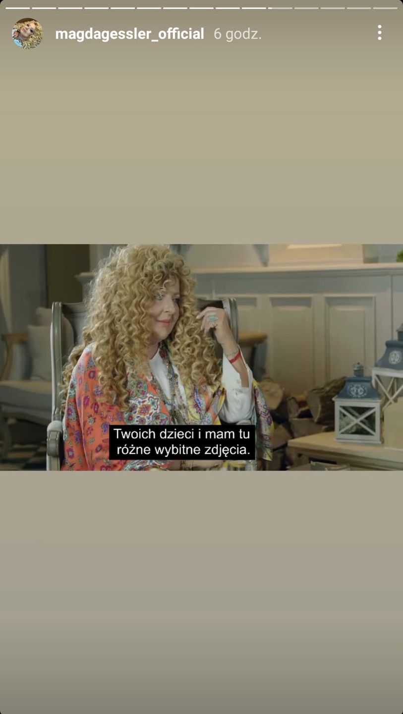 Magda Gessler podarła swoje stare zdjęcie