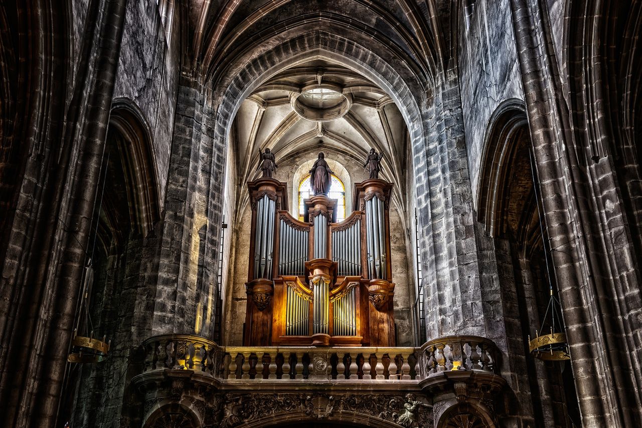 Organy w katedrze Notre Dame