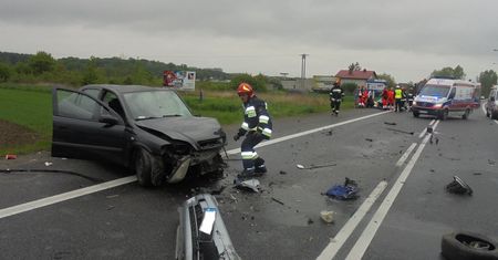 Wypadek Drogowy na obwodnicy. Obrażeń doznało łącznie 5 osób