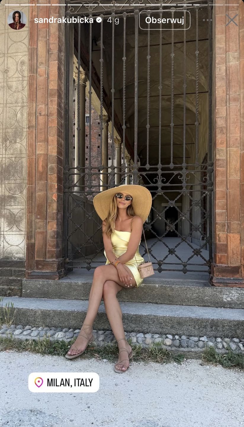 Sandra Kubicka relacjonuje wyjazd z ukochanym 