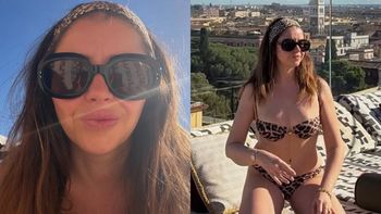 Zmysłowa Ciocia Liestyle pozuje w drapieżnym BIKINI na dachu w Rzymie (FOTO)