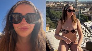 Zmysłowa Ciocia Liestyle pozuje w drapieżnym BIKINI na dachu w Rzymie (FOTO)