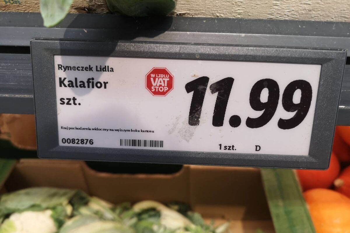 Lidl cena kalafiora - 19.04.2024