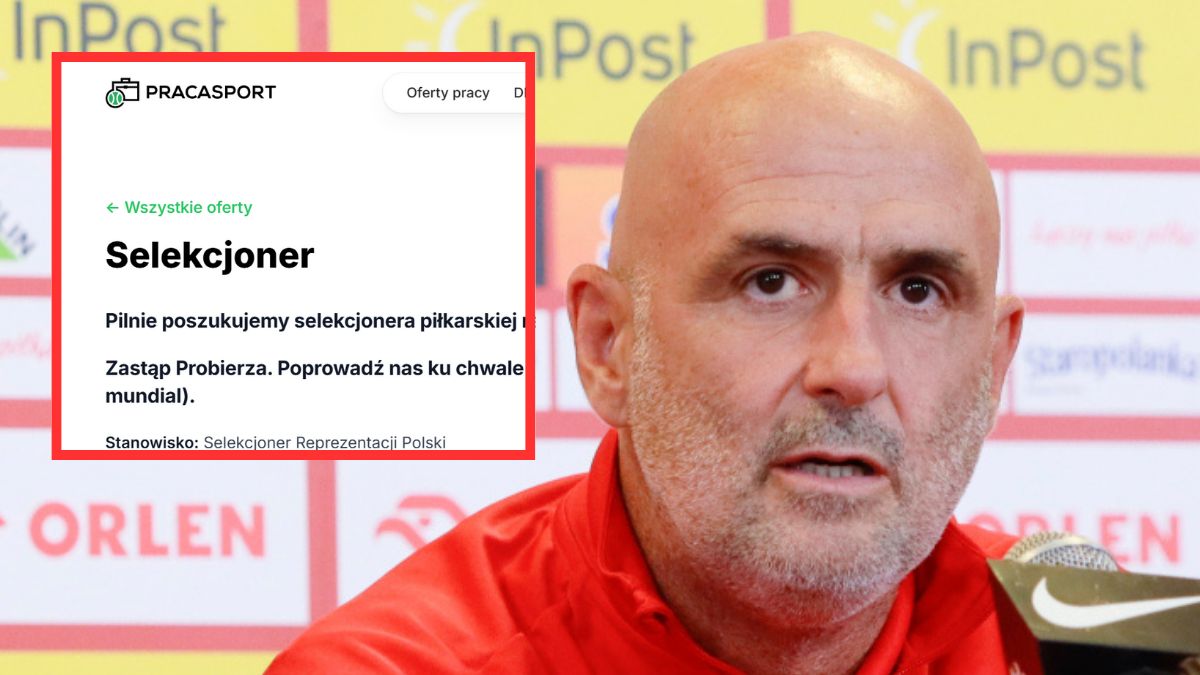 Wystosowali żartobliwe ogłoszenie. "Szukamy selekcjonera"