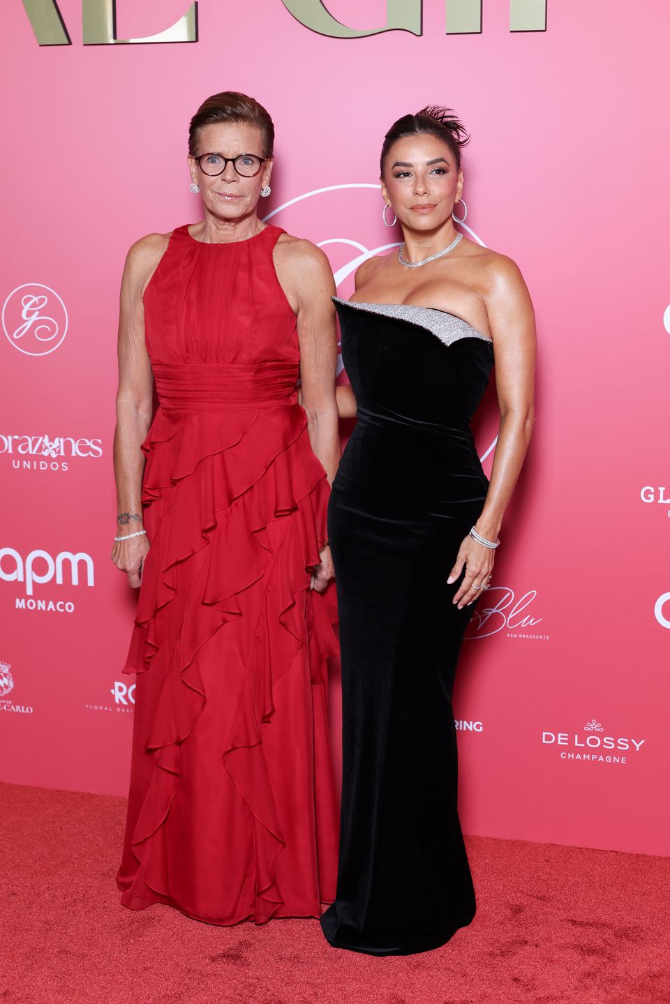 Eva Longoria  i księżniczka Stefania 