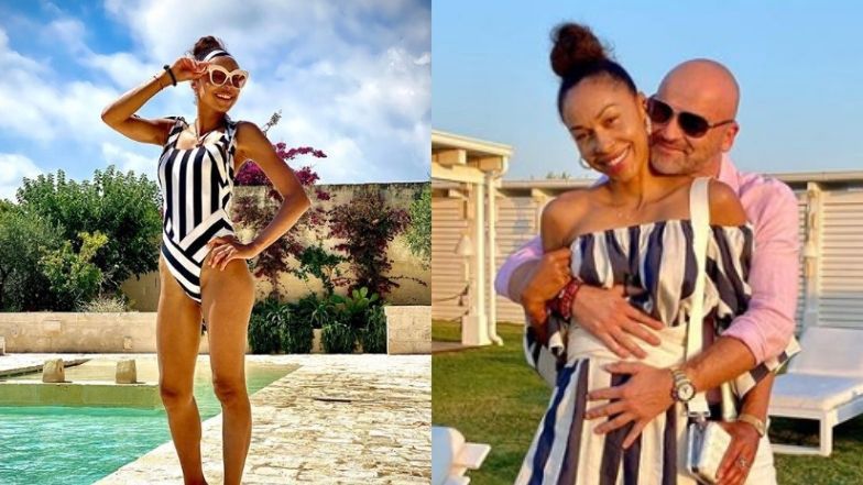 Omenaa Mensah na włoskich wakacjach z mężem