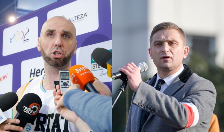 Marcin Gortat do Roberta Bąkiewicza: "Milcz, PATUSIE". Poszło o zdjęcie z Radomia... (FOTO)