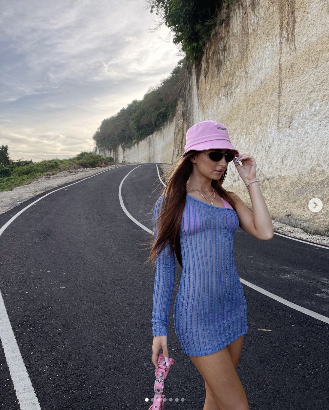 Angelika Mucha w sukience marki Maffashion