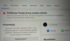 Wpisy wydawców banowane na Facebooku w dniu protestu mediów