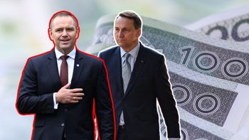 Radosław Sikorski za podwyżką dla Karola Nawrockiego. W tle zarobki lekarzy