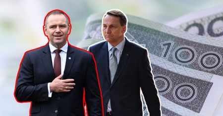 Radosław Sikorski za podwyżką dla Karola Nawrockiego. W tle zarobki lekarzy