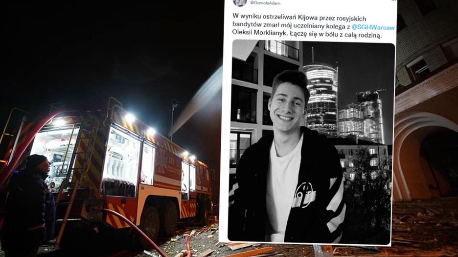 Wojna na Ukrainie. Pod Kijowem zginął student SGH 