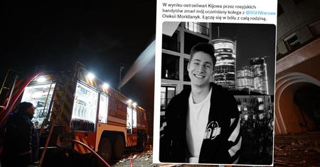 Wojna na Ukrainie. Pod Kijowem zginął student SGH