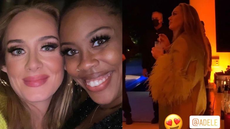 Adele znów imprezowała na afterparty po Oscarach