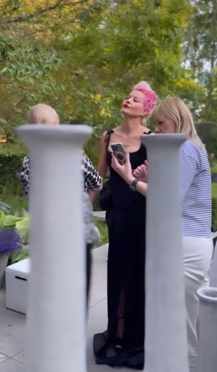 Małgorzata Kożuchowska przemalowała włosy na różowo