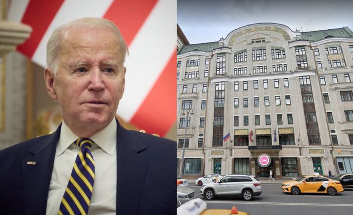 Wpadka hotelu w czasie wizyty Joe Bidena