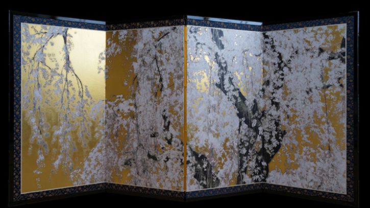 Hiroaki Hasumi połączył fotografię z japońską sztuką malowania złotem 1