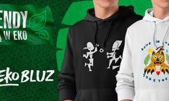 Polskie Lechendy streetartu wchodzą w eko i współtworzą designerskie bluzy