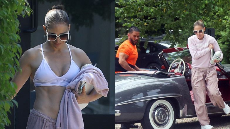 Jennifer Lopez na przejażdżce z innym mężczyzną 