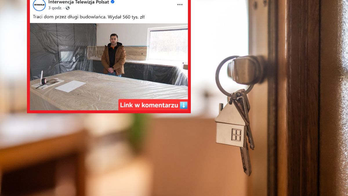 Mężczyzna dowiedział się o długach właściciela firmy budowlanej