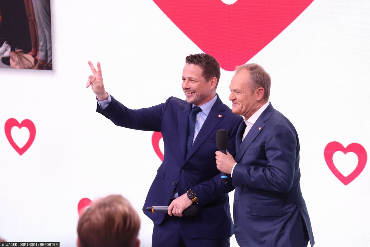 Rafał Trzaskowski i Donald Tusk