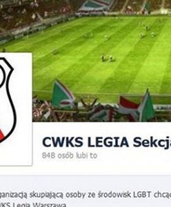 Ktoś dla żartu stworzył profil "CWKS Legia - Sekcja LGBT"