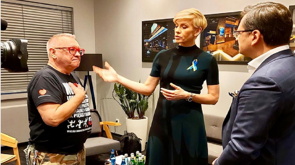 Anita Werner przedstawiła Owsiaka Kułebie. Oto, co wręczył ministrowi