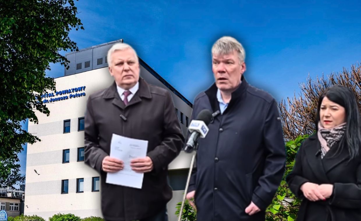 Dyrektor szpitala w Tomaszowie Lubelskim zarabia podwójnie i należy do PiS — partia go się wyparła