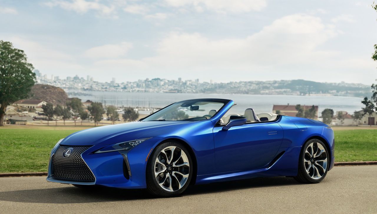 Lexus LC500 doczekał się otwartej wersji. Jest równie piękna co coupé