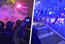 Kolejna niespokojna noc w Madrycie. Policja starła się z protestującymi