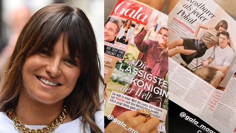 Lewandowscy w niemieckiej "Gali"