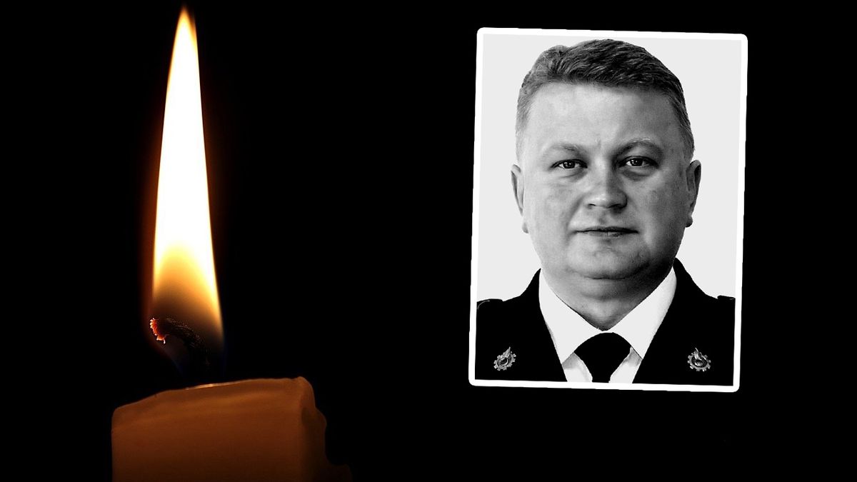 Nie żyje mł. bryg. Jarosław Sadłowski z ostrołęckiej straży pożarnej