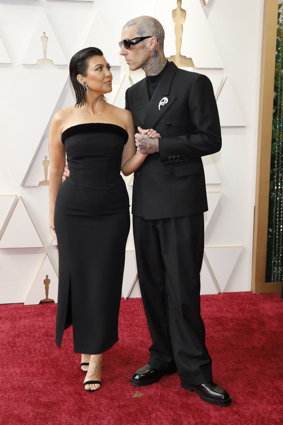 Kourtney Kardashian nie opuszcza szpitala, w którym przebywa Travis Barker