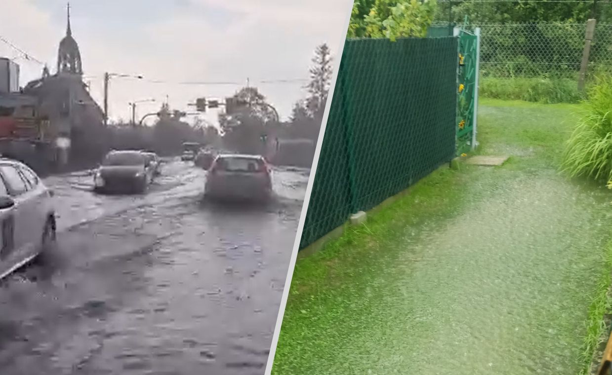 Pogodowy armagedon. Zalane budynki, połamane drzewa i zerwane dachy