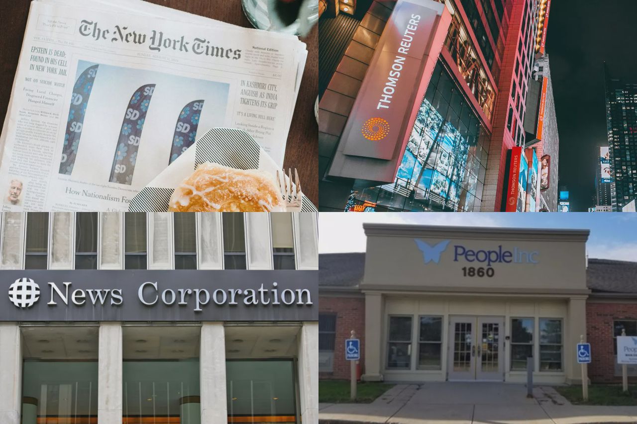 Giganci wiadomości zwiększają przychody mimo zawirowań z AI w Google