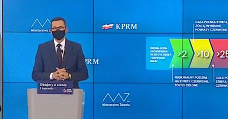 Konferencja premiera. Nowe obostrzenia w Polsce właśnie stały się faktem